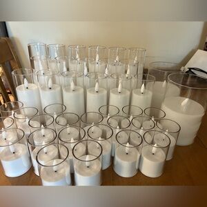 Variety Size Set of LED Candles (40 total)